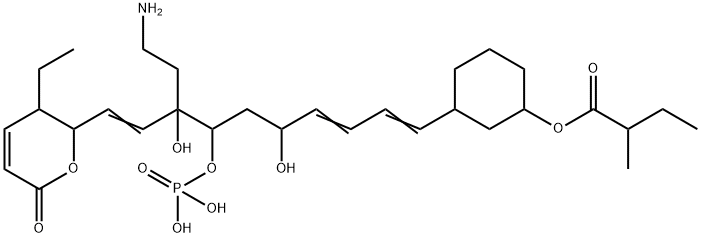 Phosphazomycin C2 结构式