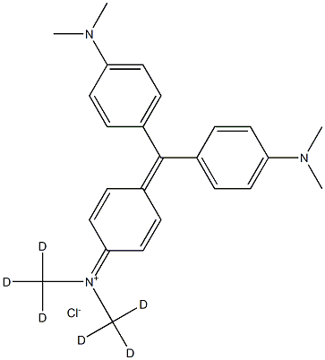 结晶紫-D6三水 结构式