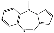 5H-Pyrido[3,4-f]pyrrolo[1,2-b][1,2,5]triazepine,5-methyl-(9CI) 结构式