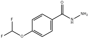 4-(二氟甲氧基)苯甲酰肼 结构式