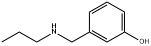 3-[(propylamino)methyl]phenol 结构式