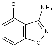 3-氨基-1,2-苯并恶唑-4-醇 结构式