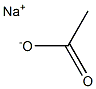 无水醋酸钠 结构式