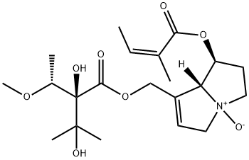 lasiocarpine N-oxide 结构式