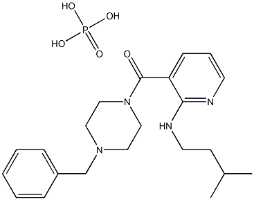 NSI-189磷酸盐 结构式