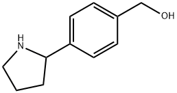 (4-Pyrrolidin-2-ylphenyl)Methan-1-ol 结构式