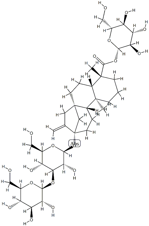 莱苞迪苷G 结构式