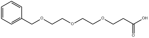 苄基-二聚乙二醇-羧酸 结构式