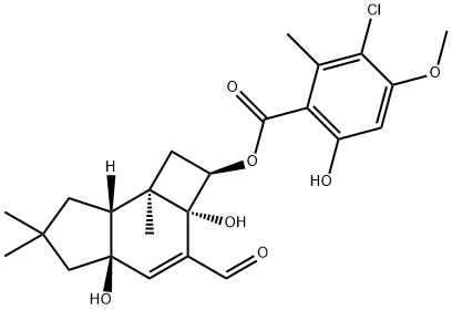 蜜环菌壬素 结构式