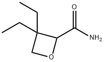 2-Oxetanecarboxamide,3,3-diethyl-(9CI) 结构式