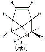 Cyclopropa[cd]pentalene, 1,2-dichloro-1,2,2a,2b,4a,4b-hexahydro-, (1-alpha-,2-ba-,2a-ba-,2b-ba-,4a-ba-,4b-ba-)- (9CI) 结构式