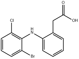双氯芬酸杂质1 结构式