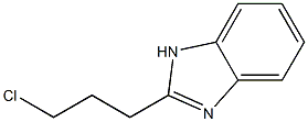 1H-Benzimidazole,2-(3-chloropropyl)-(9CI) 结构式