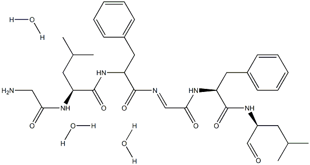 cyclo(phenylalanyl-leucyl-glycyl-leucyl-phenylalanyl-glycyl) 结构式