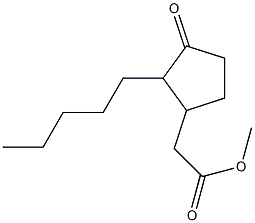 二氢茉莉酮酸甲酯 结构式