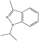 1H-Indazole,3-methyl-1-(1-methylethyl)-(9CI) 结构式