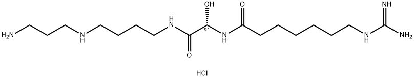 DEOXYSPERGUALIN (Hydrochloride) 结构式