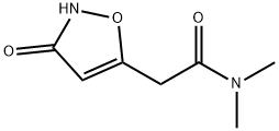 5-Isoxazoleacetamide,2,3-dihydro-N,N-dimethyl-3-oxo-(9CI) 结构式
