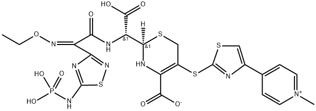 头孢洛林杂质 3 结构式