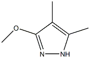 1H-Pyrazole,3-methoxy-4,5-dimethyl-(9CI) 结构式