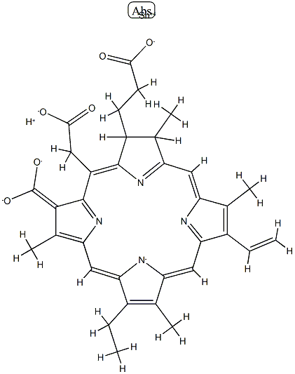 tin(IV) chlorin e6 结构式