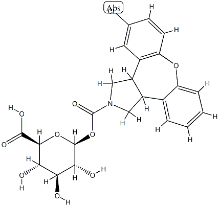 Org 5222 glucuronide 结构式