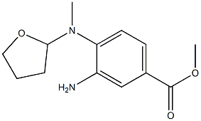 甲基 3-氨基-4-{[(噁戊环-2-基)甲基]氨基}苯酸盐 结构式