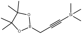 1-三甲基硅基烯丙基硼酸酯 结构式