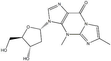 2'-deoxywyosine 结构式