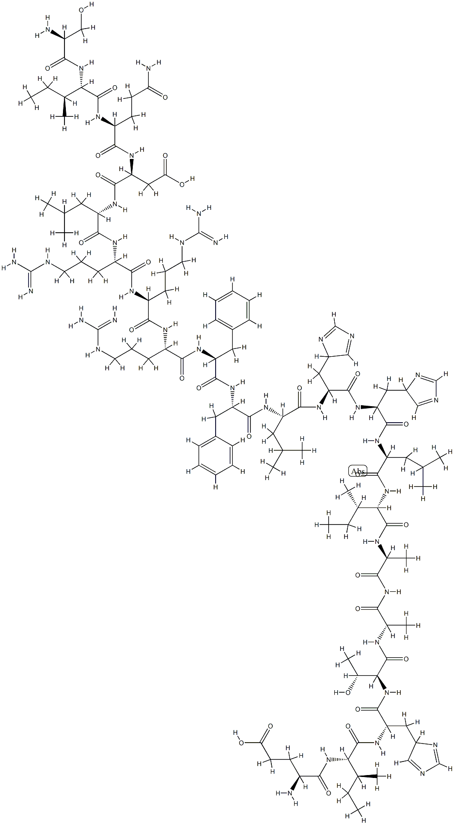 parathyroid hormone-related protein(14-34) amide 结构式