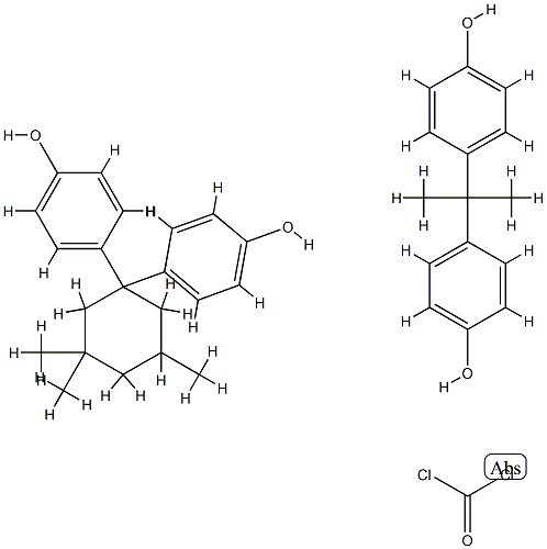 Carbonic dichloride, polymer with 4,4-(1-methylethylidene)bisphenol and 4,4-(3,3,5-trimethylcyclohexylidene)bisphenol 结构式