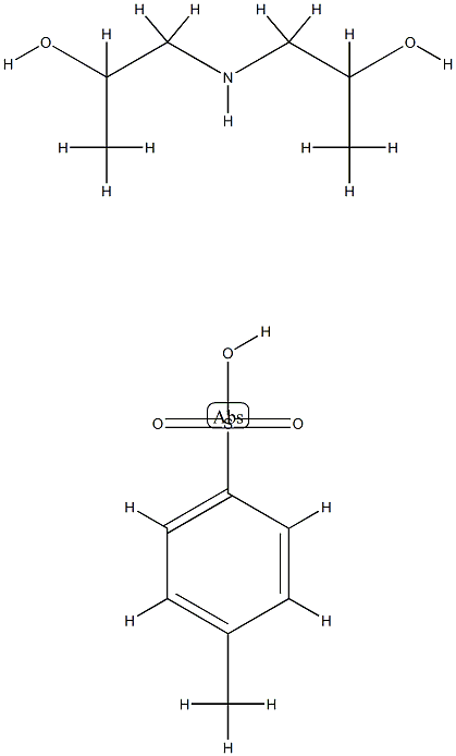 1,1-Iminobis-2-propanol, 4-methyl benzenesulfonate(salt) 结构式