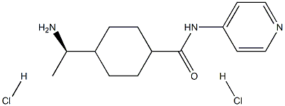 Y27632 (HYDROCHLORIDE) 结构式