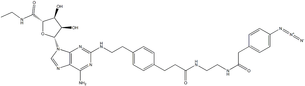 125I-Azido-papa-apec 结构式