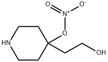4-(2-nitroxyethyl)piperidine 结构式