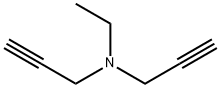 2-Propyn-1-amine,N-ethyl-N-2-propynyl-(9CI) 结构式