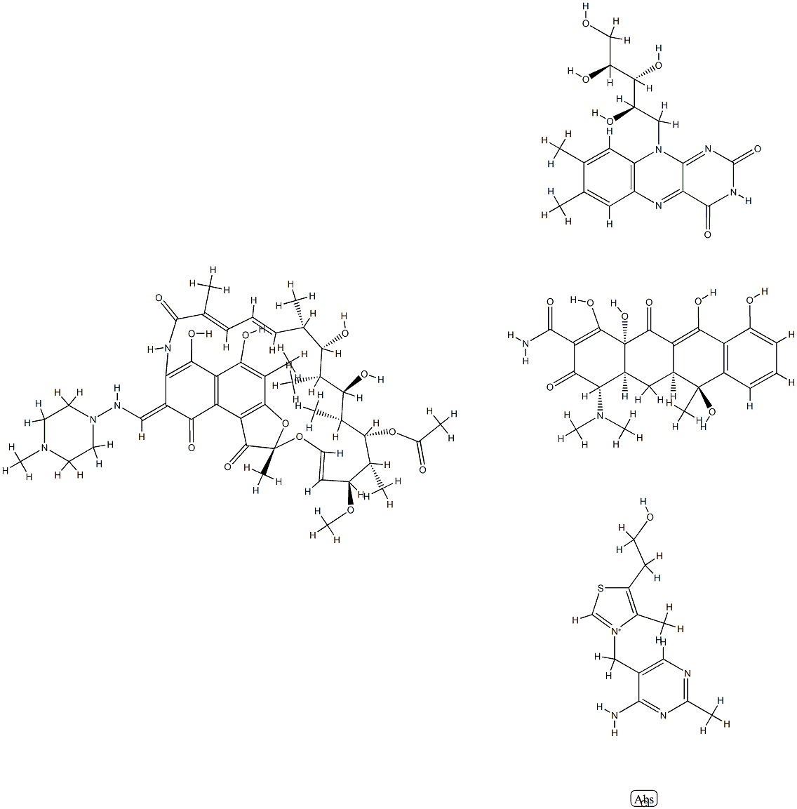 rivicycline 结构式