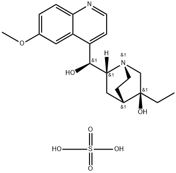 3-hydroxy-10,11-dihydroquinidine 结构式