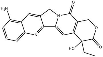 10-aminocamptothecin 结构式