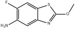 5-Benzothiazolamine,6-fluoro-2-methoxy-(9CI) 结构式