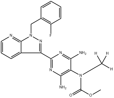 利奥西呱杂质 结构式