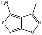 Isothiazolo[4,3-d]isoxazol-4-amine, 3-methyl- (9CI) 结构式