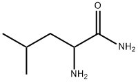 2-氨基-4-甲基戊酰胺 结构式