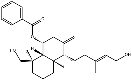 野甘草属醇 结构式