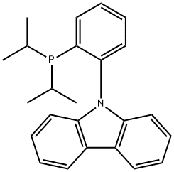 9-[2-(二异丙基膦基)苯基]-9H-咔唑 结构式