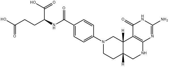 5,11-methylenetetrahydro-5-deazahomofolic acid 结构式