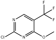 2-氯-4-甲氧基-5-(三氟甲基)嘧啶 结构式