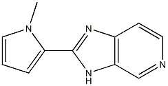 1H-Imidazo[4,5-c]pyridine,2-(1-methyl-1H-pyrrol-2-yl)-(9CI) 结构式