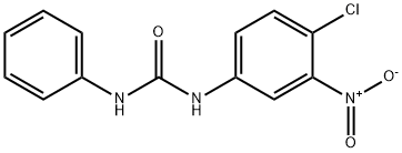 N-(4-chloro-3-nitrophenyl)-N'-phenylurea 结构式