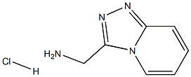 [1,2,4]三唑并[4,3-A]吡啶-3-基甲胺盐酸 结构式